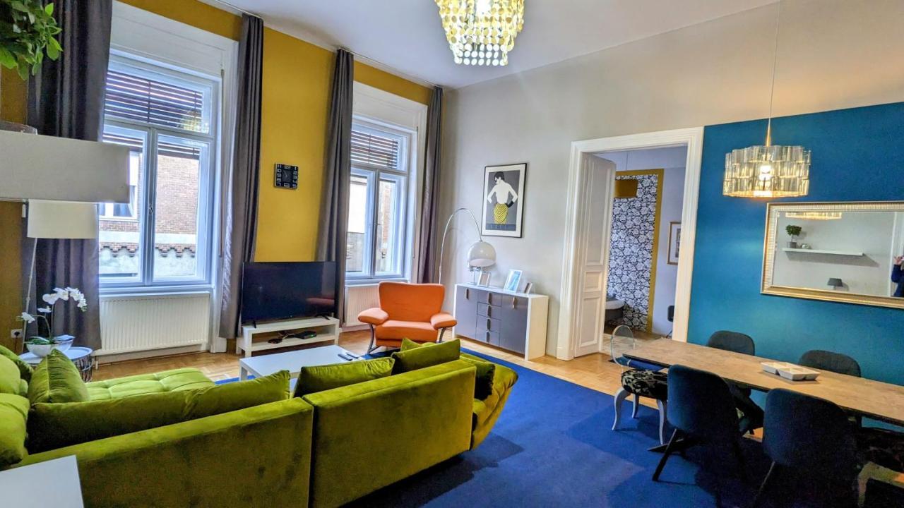 Freeparking - Great Synagogue Apartment, 2 Bedroom, 5 People ,Wifi, Ac ブダペスト エクステリア 写真